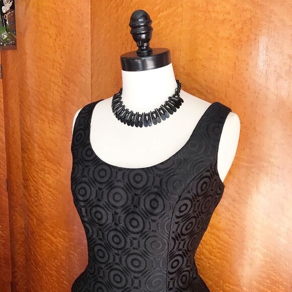 AMANDA UPRICHARD Black Mini Cocktail Dress L 38B - Picture 10 of 16